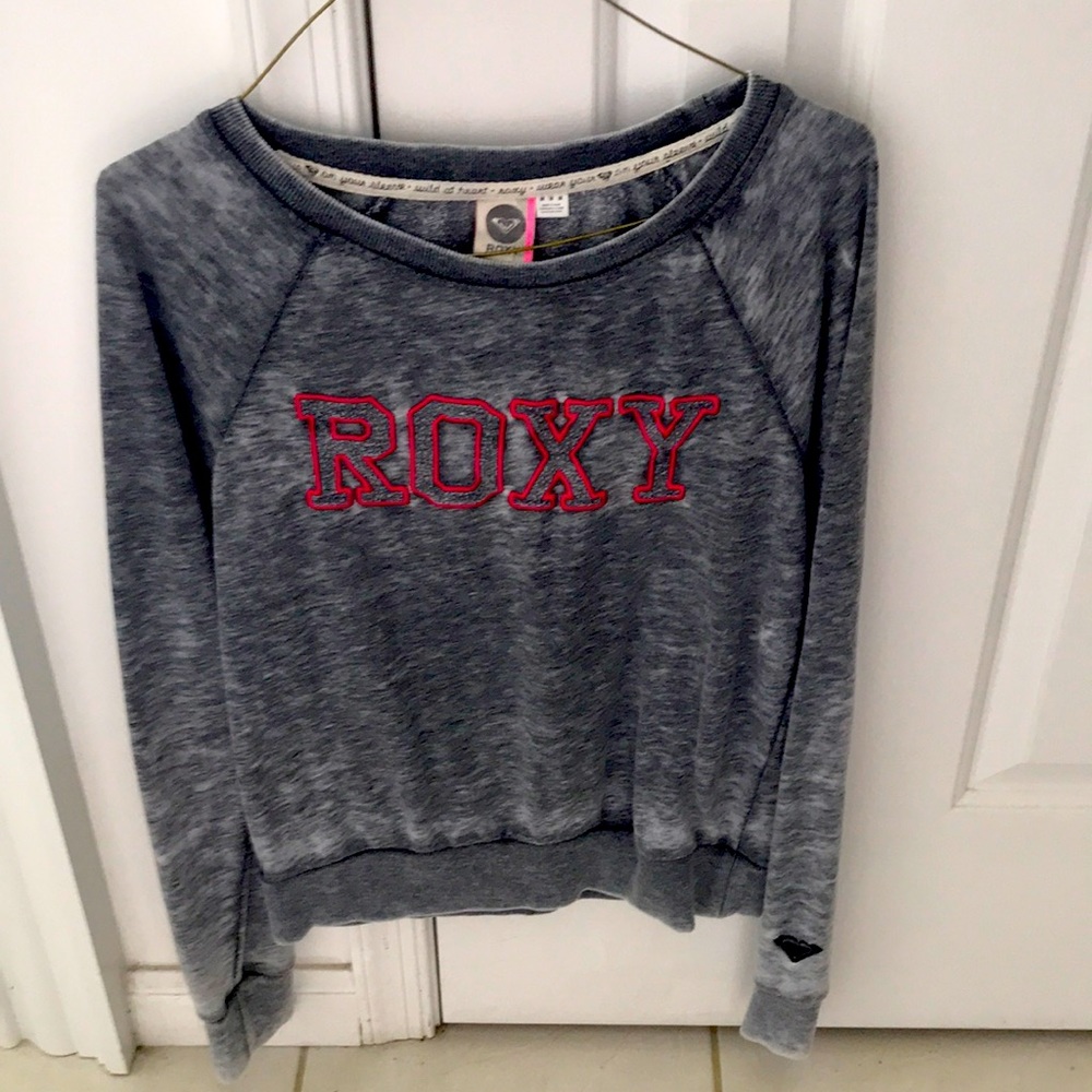 Women’s “ROXY” gray sweatshirt
